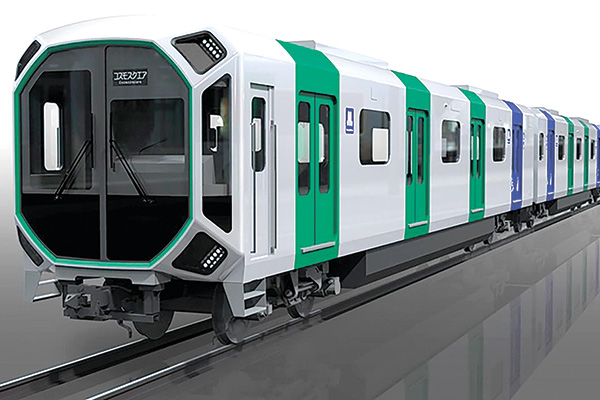2023年4月から中央線で運行を開始する400系電車イメージ（画像：Osaka Metro）