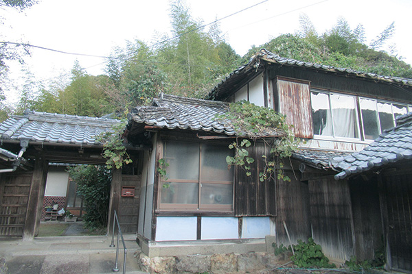 Ｉさんの両親が暮らしていた高知県にある実家