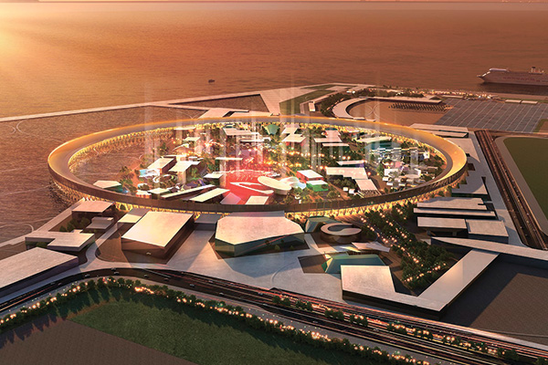 IR施設の夜景イメージ