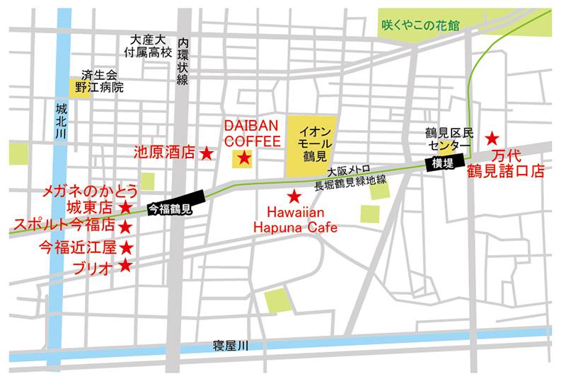 今福鶴見マップ
