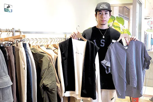 スタッフの宇田翔さん