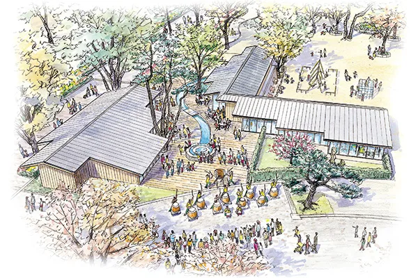 施設予想パース(RETOWN・E-DESIGN共同事業体提供)