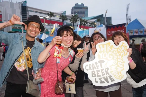 昨年、開かれた「CRAFT BEER LIVE（クラフトビアライブ）2023」の会場風景