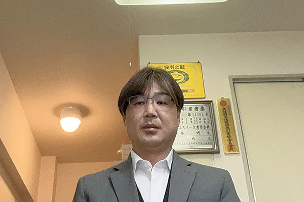 会社員から不動産会社の社長に転進した朝日さん