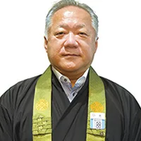 南御堂の輪番（代表役員）秃信敬さん