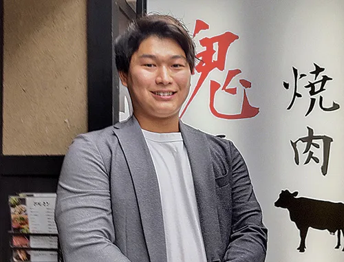 現在グループで大阪市内に6店舗を展開。「3年後に直営15店、売上10億円を目指している」と話す市来拓郎社長