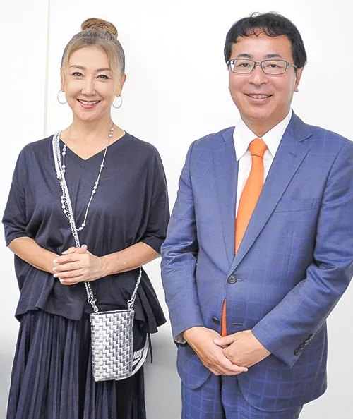 俳優 東ちづる × 個別指導キャンパス代表取締役 福盛訓之