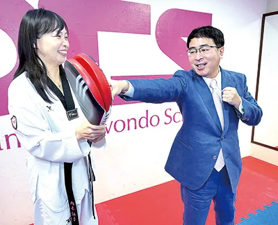 シドニー五輪 銅メダリスト　岡本依子 × 個別指導キャンパス 代表取締役 福盛訓之