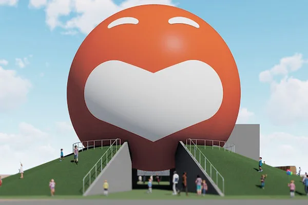 吉本興業のパビリオン「Waraii　Мyraii（ワライミライ）」