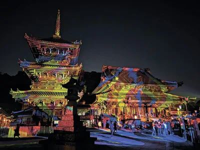 デジタルアートフェスin水間観音20231