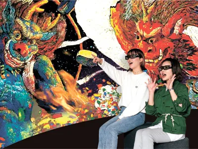 絹谷幸二 天空美術館1