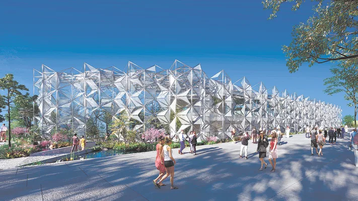 「ウーマンズ パビリオン in collaboration with Cartier」