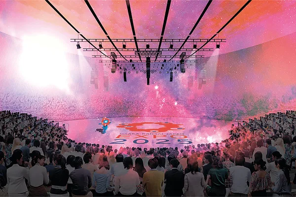 EXPOホール（大催事場）内観イメージ＝日本国際博覧会協会提供