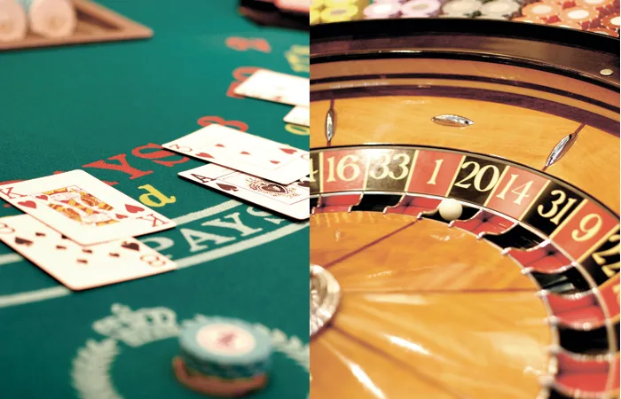 ルーレットやブラックジャックなどのカジノ体験ができる