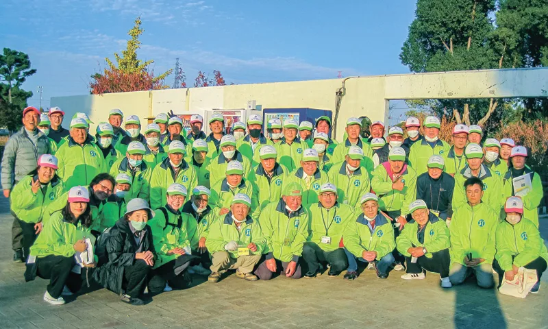 「弁天池公園ふれ愛感謝祭」の運営を行うシルバー会員