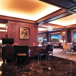 最上階からの眺めも抜群「クラブラウンジ」