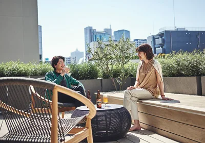 グランドルーム ツインベッド テラスアクセス