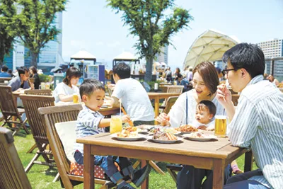 グランドプリンスホテル大阪ベイ 　9階 屋上ガーデン 「ペルゴラ」