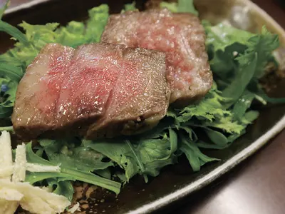 黒毛和牛ローストビーフ880円