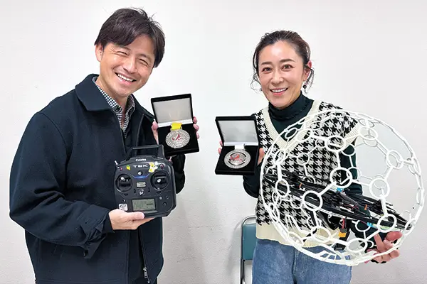 【もりかど・夢・みらいびと】ドローンサッカープレイヤー 杉田 綾子さん