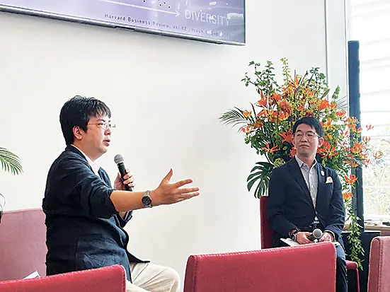 展示の奥に、もう一つの万博の顔