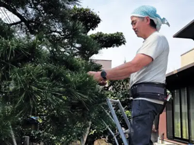 (株)大阪植物園の長谷波靖史さん