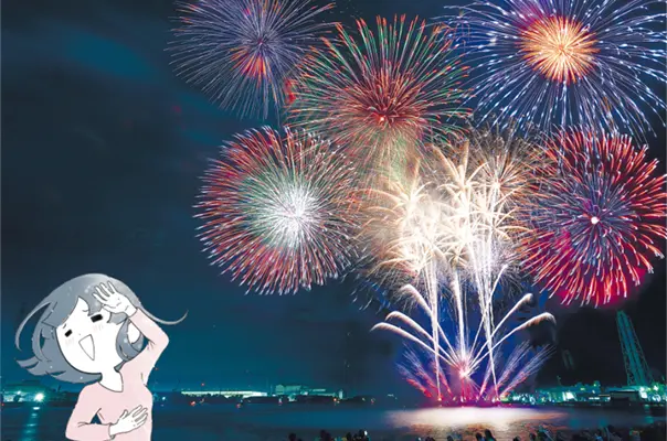 姫路みなと祭海上花火大会（兵庫県姫路市）