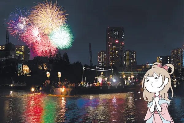 天神祭奉納花火（大阪市北区）