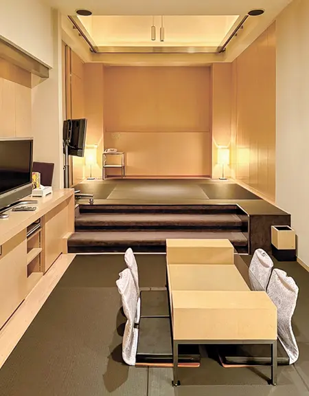 遺族が宿泊する部屋