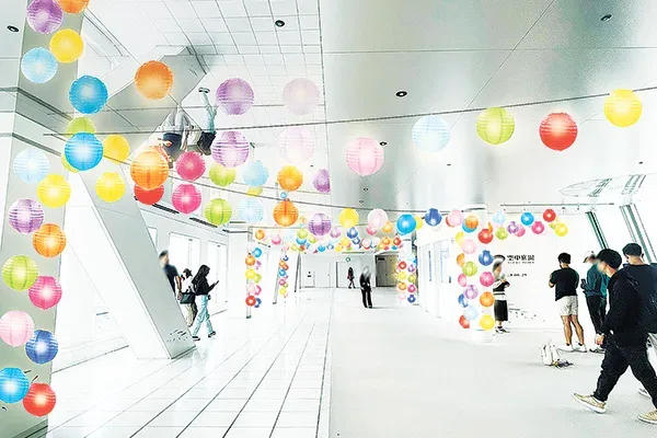 雲の上のランタンまつり