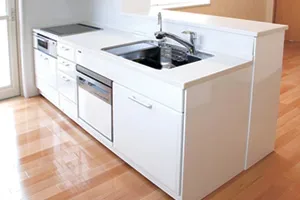 ビルトイン食洗機や掃除しやすいレンジ