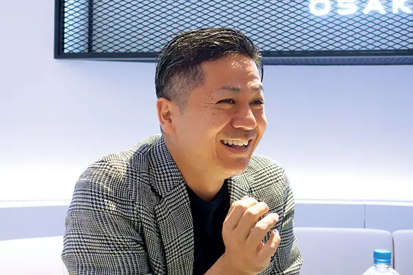 「これから下克上時代が到来する」と話す松石社長