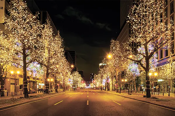 大阪・光の饗宴2025万博特別点灯イメージ